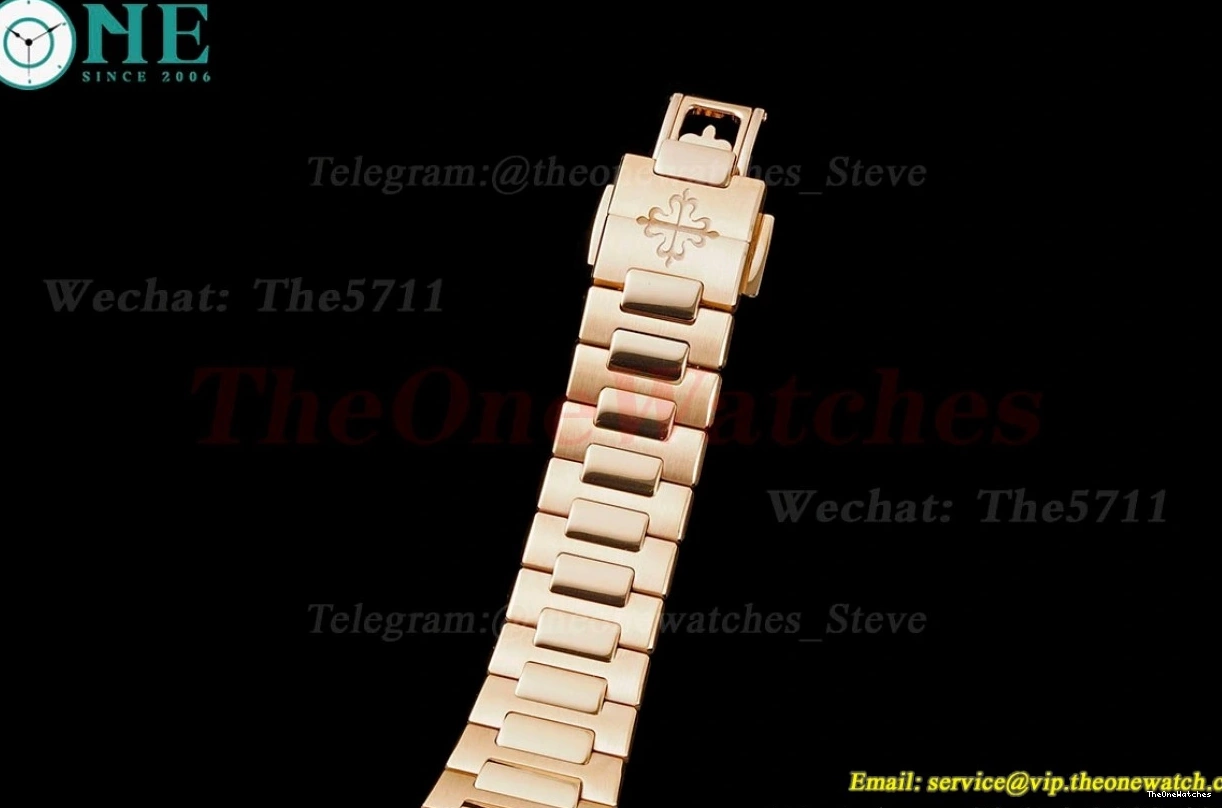 RG 324SC 35mm RG White Textured 7118 Dial PPF Nautilus 0402